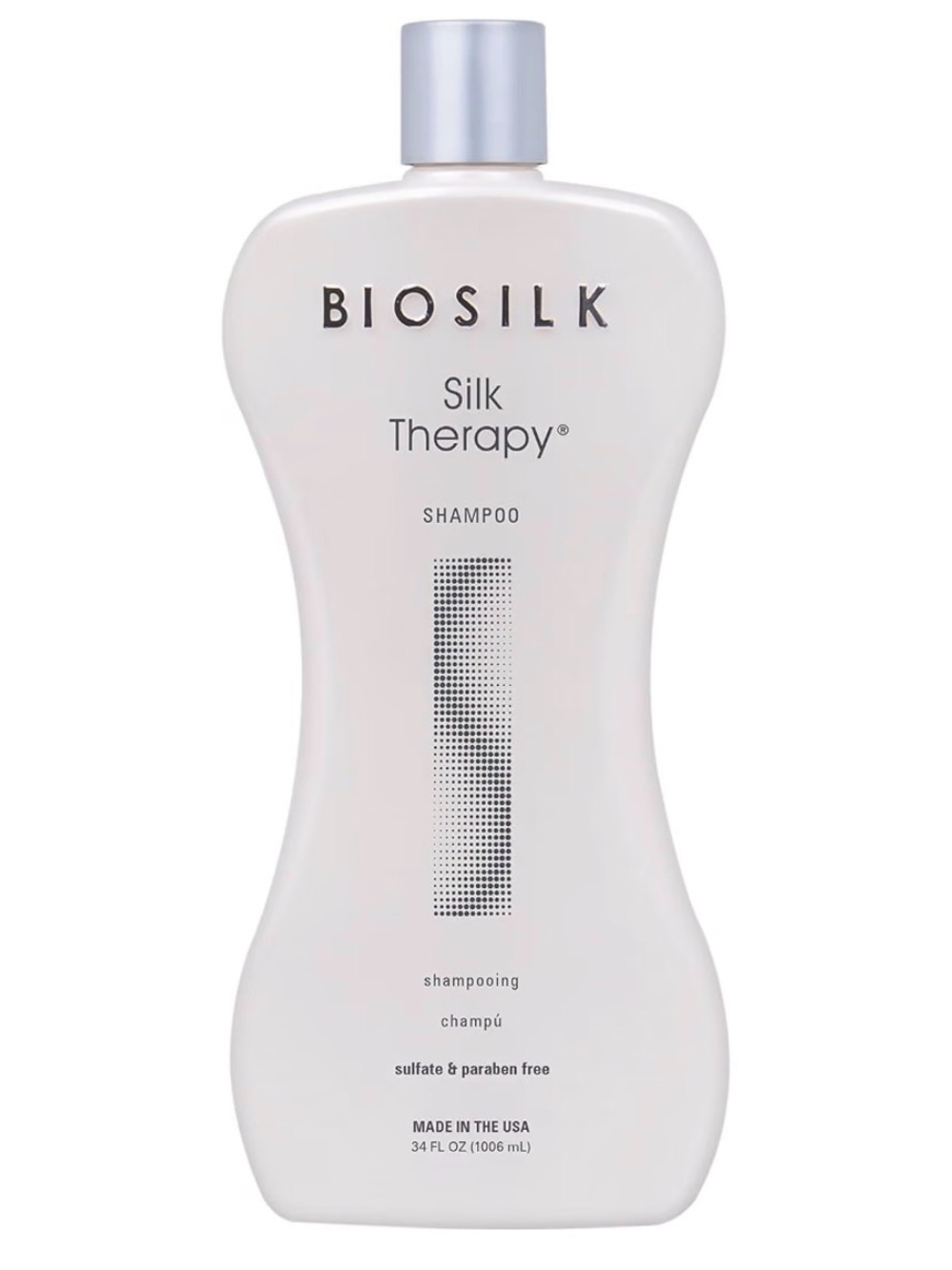 New - Biosilk Silk Therapy Shampoo Sulfate & Paraben Free (34oz)
